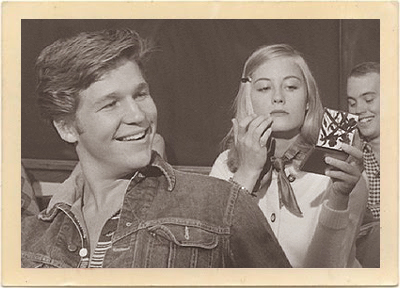 Jeff Bridges and Cybill Shephard portray bored, angst-ridden teens in the classic 1971 film, “The Last Picture Show.”