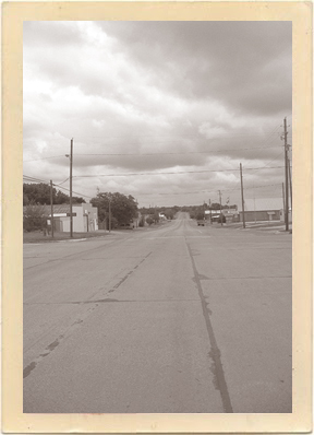 The view as you enter Archer City, Texas, the location for the filming of the multi-award-winning film, “The Last Picture Show.”