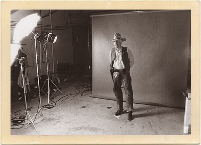Robert Duvall during his wardrobe test for “Lonesome Dove.” He played Agustus McCrae in the popular mini-series.